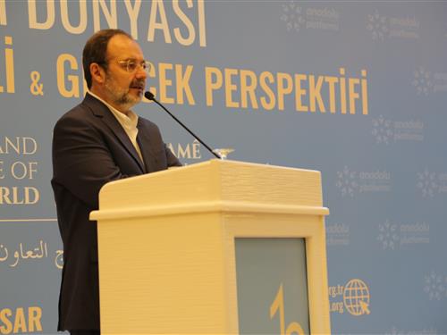 İSLAM DÜNYASI BİRLİKTELİK MODELİ VE GELECEK PERSPEKTİFİ AÇILIŞ KONUŞMASI