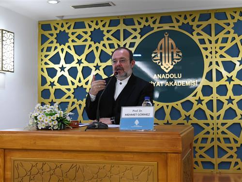 ANADOLU İLAHİYAT AKADEMİSİ CUMARTESİ KONFERANSLARI